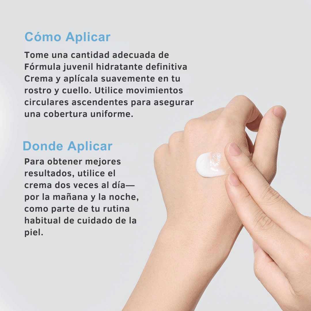 Crema Hidratante NIDA™: Revitaliza tu piel con Colágeno y Ácido Hialurónico (Compra 2 y Obtén 1 Gratis)