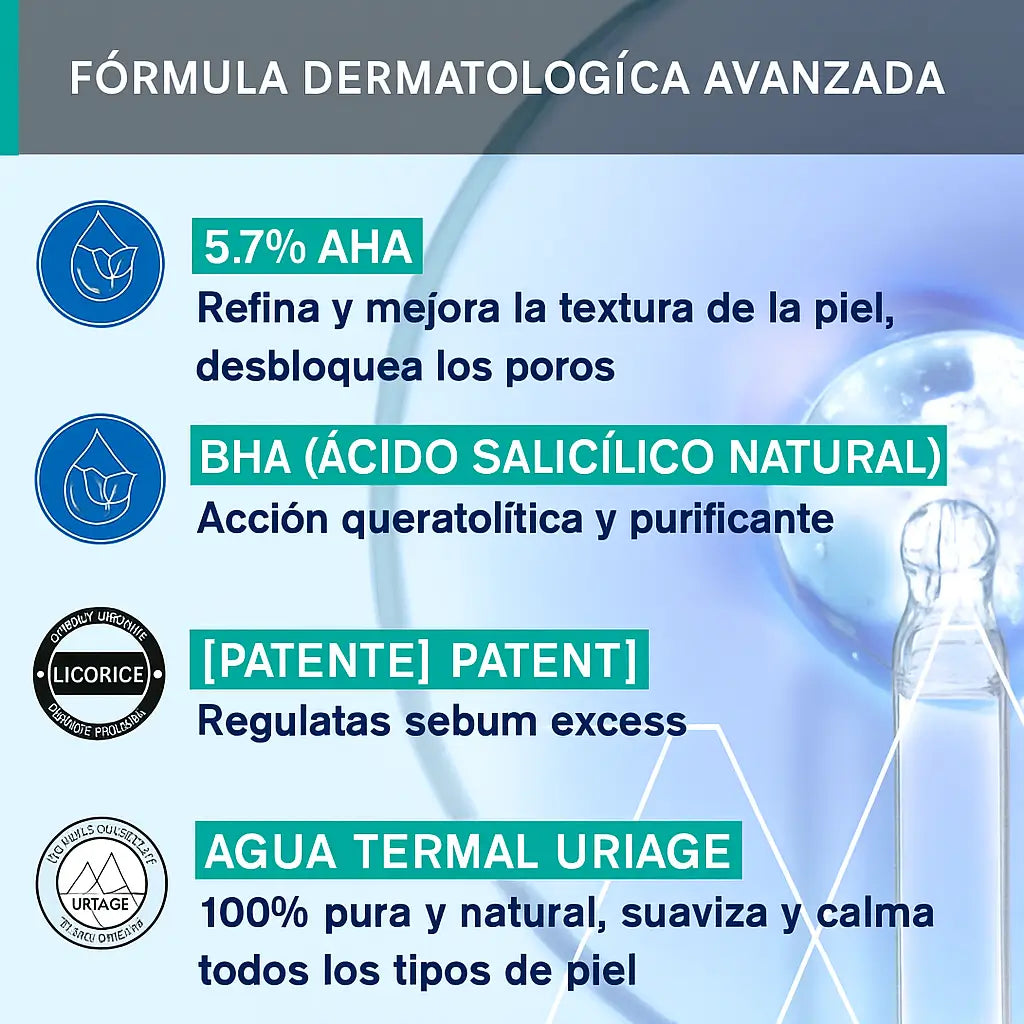 Piel renovada sin imperfecciones: Sérum Booster Uriage Hyséac (Compra 2 y Llévate el 3 Gratis)