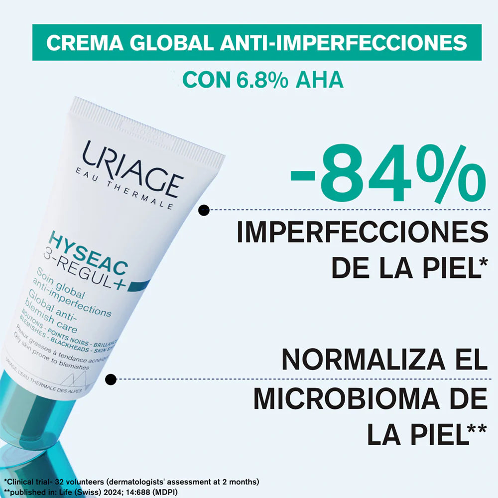 Piel renovada sin imperfecciones: Sérum Booster Uriage Hyséac (Compra 2 y Llévate el 3 Gratis)