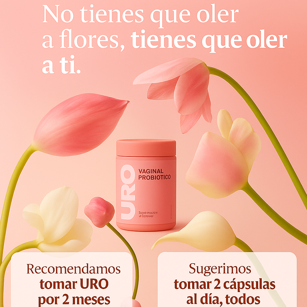 Probiotic URO – Tu aliado natural para el bienestar íntimo femenino (Compra 2 y Obtén 1 Gratis)