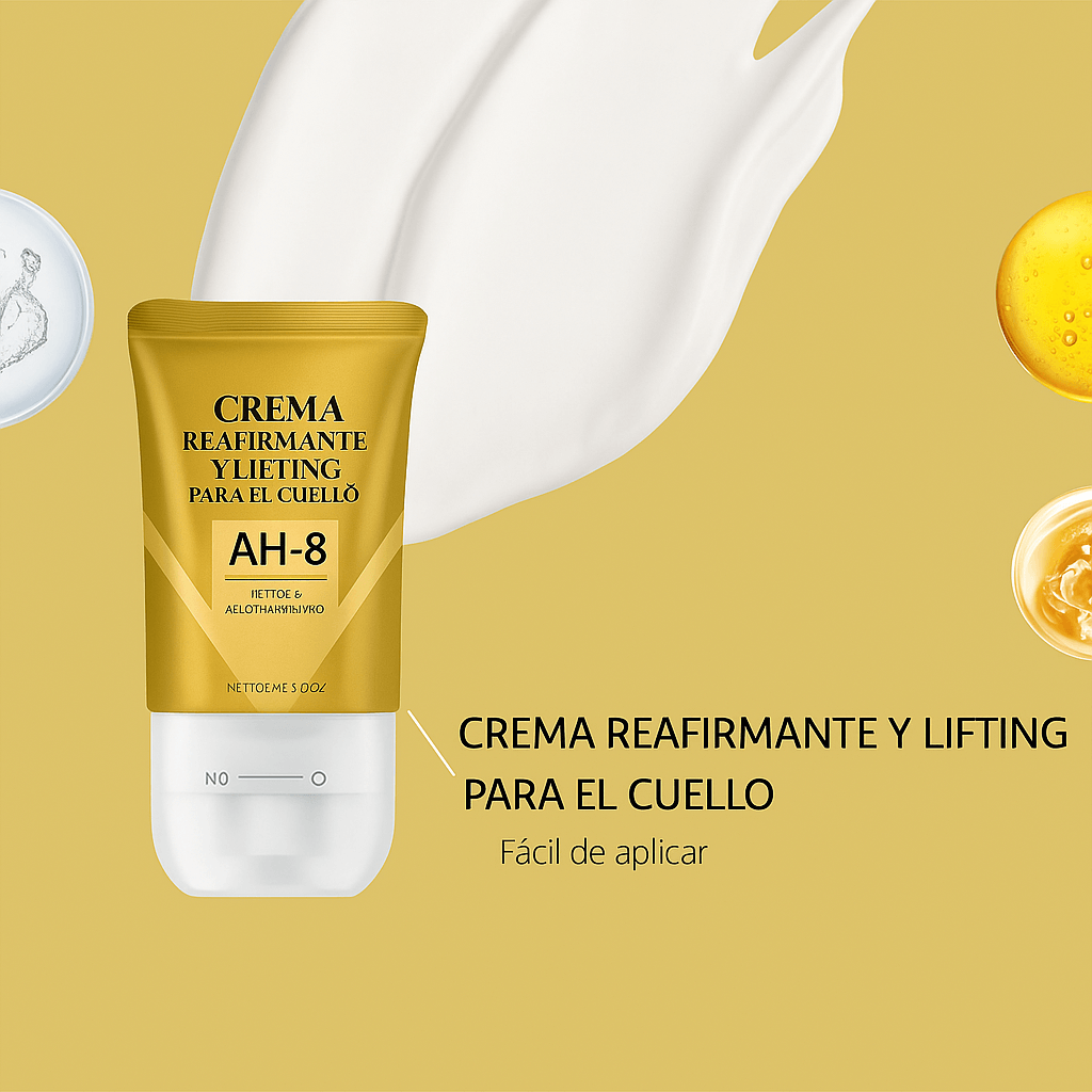 VEZE Crema Reafirmante para el Cuello con Colágeno y Ácido Hialurónico (Compra 2 y Obtén 1 Gratis))