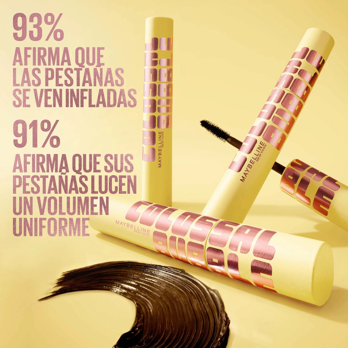 ¡Resalta tus pestañas naturalmente! Colossal Bubble de Maybelline (Compra 2 y Obtén 1 Gratis)