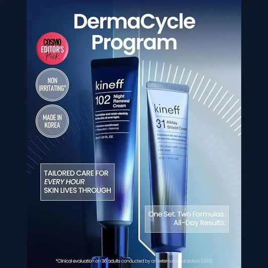Kineff - Piel Radiante 24/7: Protección de Día + Renovación Nocturna en un Solo Kit