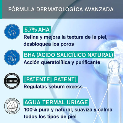 Piel renovada sin imperfecciones: Sérum Booster Uriage Hyséac (Compra 2 y Llévate el 3 Gratis)